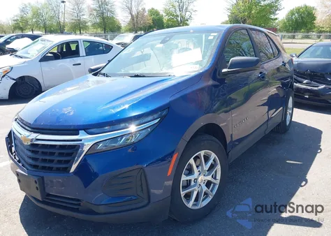 2023 Chevrolet Equinox Fwd Ls из США, поврежденный, VIN 3GNAXHEG9PL132280